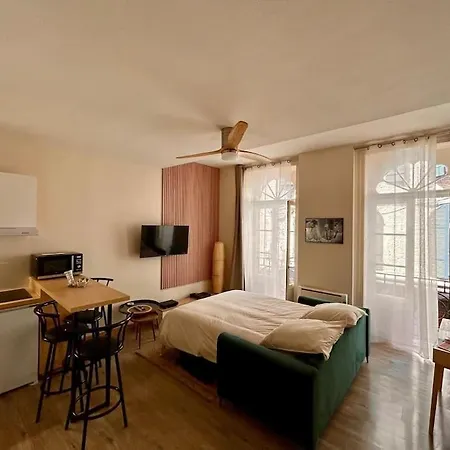 Chez Juliette, Proche Place Nationale Avec Parking Lägenhet